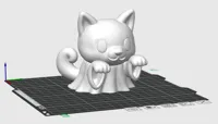 Shiba fantôme — figurine d'Halloween — photo 3