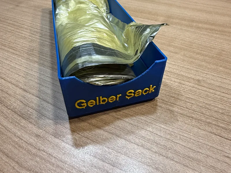 Gridfinity Gelber Sack