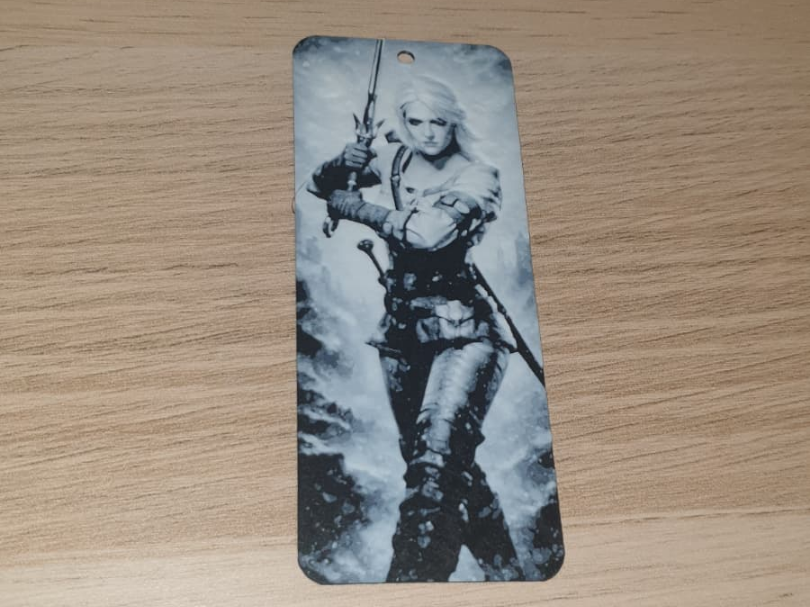 The Witcher Ciri Lesezeichen HueForge