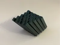 Cube fidget coulissant flexible (usage commercial libre) — photo 1