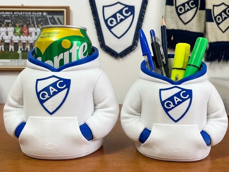 QUILMES HOODIE SET - PEN HOLDER AND CAN COOLER