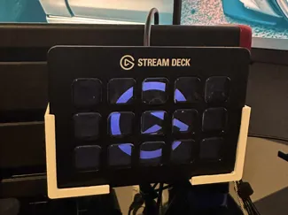 stream deck mk2 aluminium profile mount