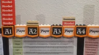 A1-A9 Labels, Player, NPC Labels w/ frames and Turn Token