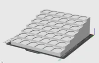 Display Stand 42 Slots for 32mm Bases