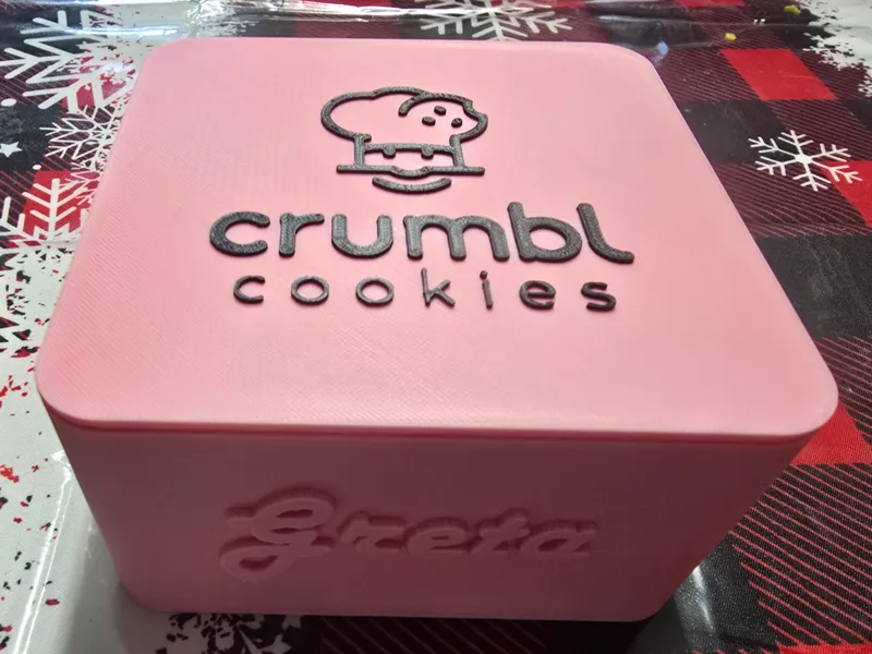 Customizable Jewelry Box w/Inserts (Crumbl-Style)