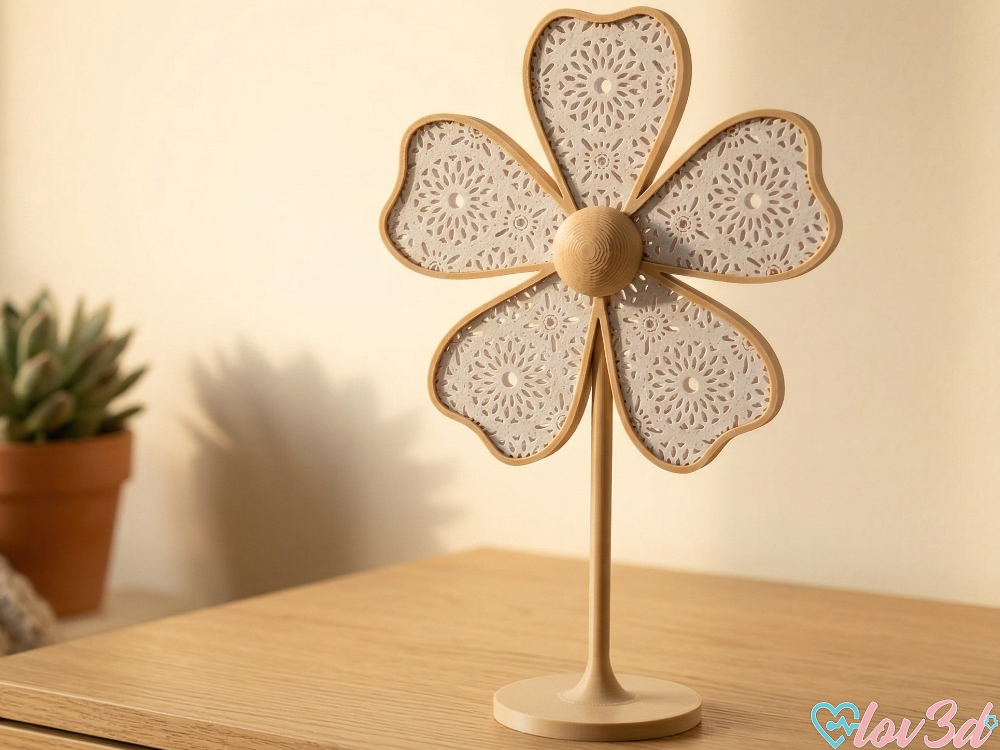 Mandala Lace Flower - Modular Decorative Stand