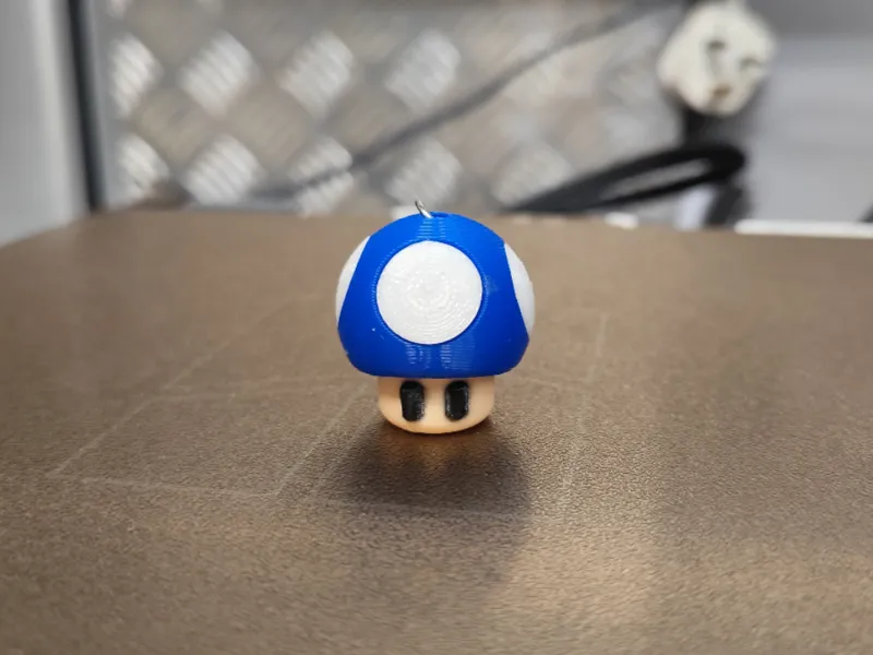 Mario Mushroom Keychain - No AMS required 