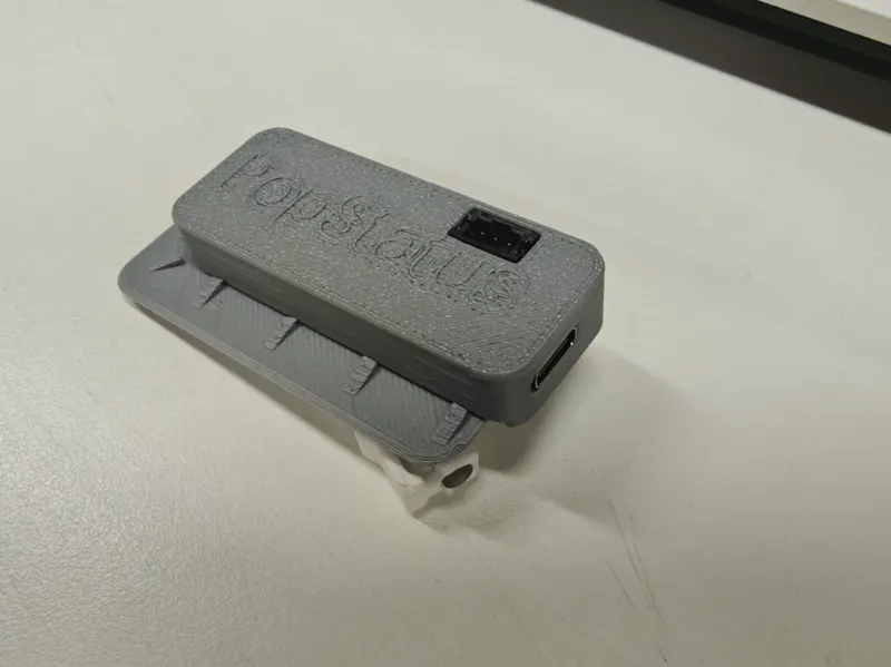 PopStatus PCB casing printout