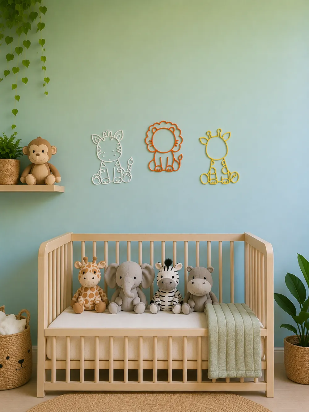 Wall art : Zebra decoratie frame - Free 3D Print Model - MakerWorld
