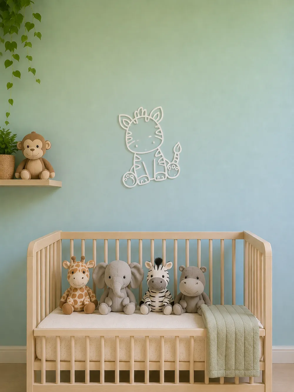 Wall art : Zebra decoratie frame - Free 3D Print Model - MakerWorld