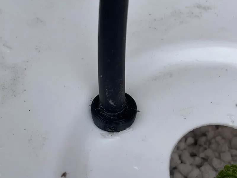 1/4" drip irrigation grommet