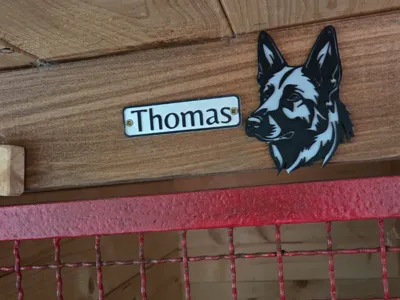 German Shepherd Hanger