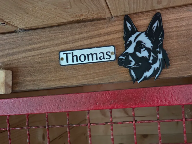 German Shepherd Hanger