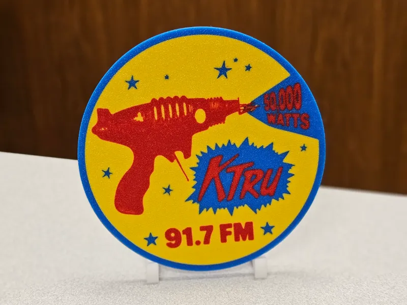 KTRU 91.7 Houston Radio Station Coaster