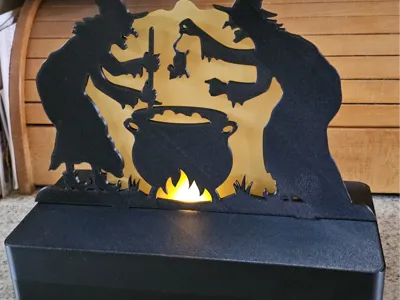 Podium for Halloween Witches