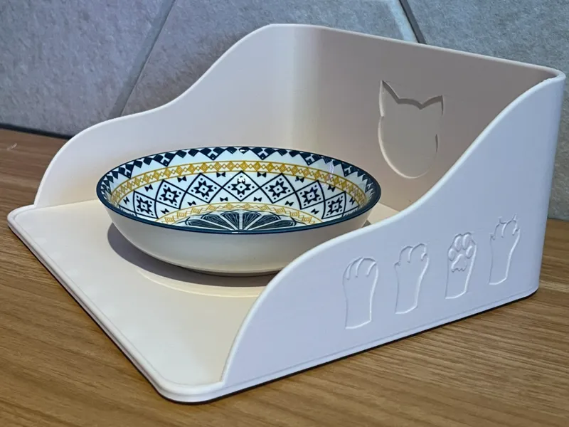 Cat  bowl coaster 
