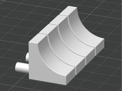 Insert to fix Cupboard Shelves Increased Strength
