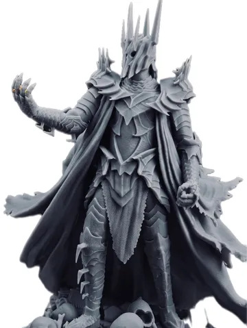 Figura decorativa: Sauron the Dark Lord – The One Ring — vista de referencia 2