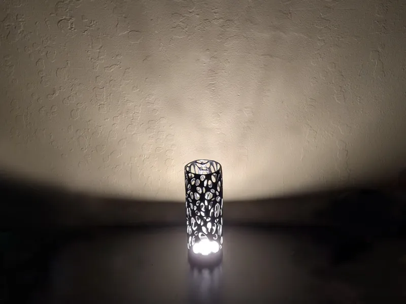 Tall Organic lamp for LED Lamp Kit 001