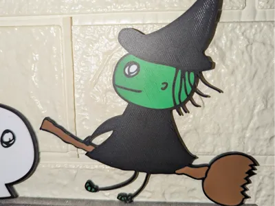 Halloween Witch Decoration