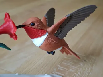 Accesorio para impresora 3D: Life-size realistic Hummingbird - no AMS required — vista de referencia 3