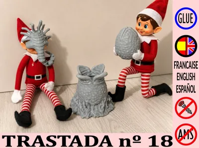 Elf on the Shelf–Daily Prank #18–Mystery Egg