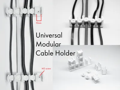 Universal Modular Cable Holder