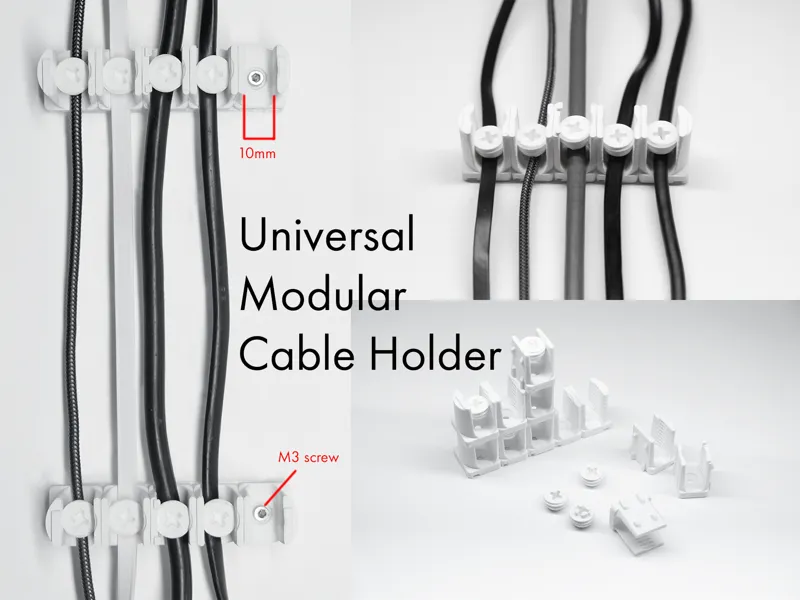 Universal Modular Cable Holder