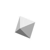 Sphères low poly : Octaèdre — photo 3