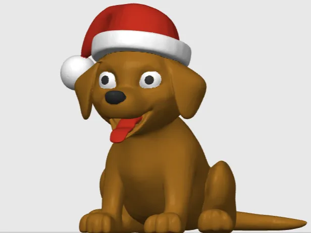 Santa's Christmas Puppy