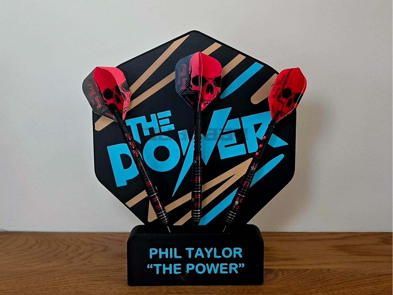 Phil Taylor "The Power" Dart Stand
