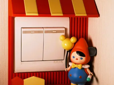 McDonald's 86 switch decoration cute pellets mystery box storage display decoration no AMS needed