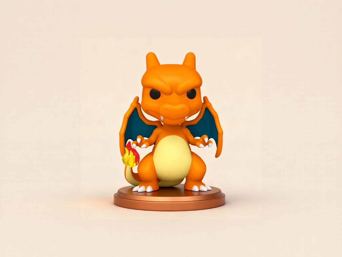 喷火龙-口袋妖怪精灵宝可梦pokemon-儿童涂色玩具神奇宝贝