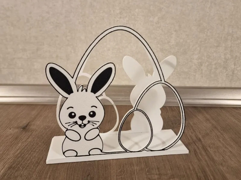 Easter Bunny napkin holder - Serviettenhalter