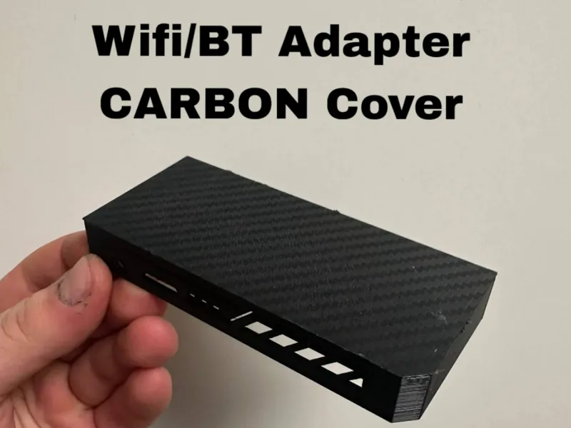 Universal Wifi/BT Adapter Carbon Cover
