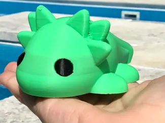 Cute axolotl