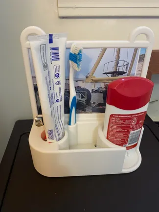 Picture Frame Bathroom Rack