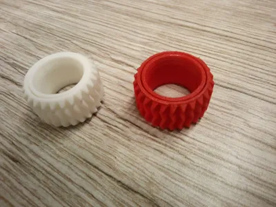 Textured Grip Fidget Ring – Pocket Sensory Toy