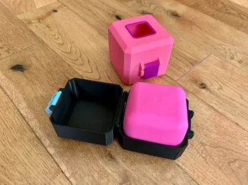 Caja o estuche: NeeDoh Color Change Cube Case — vista de referencia 3