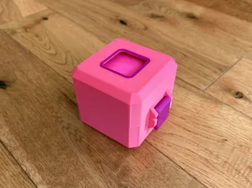 Caja o estuche: NeeDoh Color Change Cube Case — vista de referencia 5