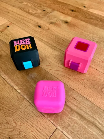 Caja o estuche: NeeDoh Color Change Cube Case — vista de referencia 2