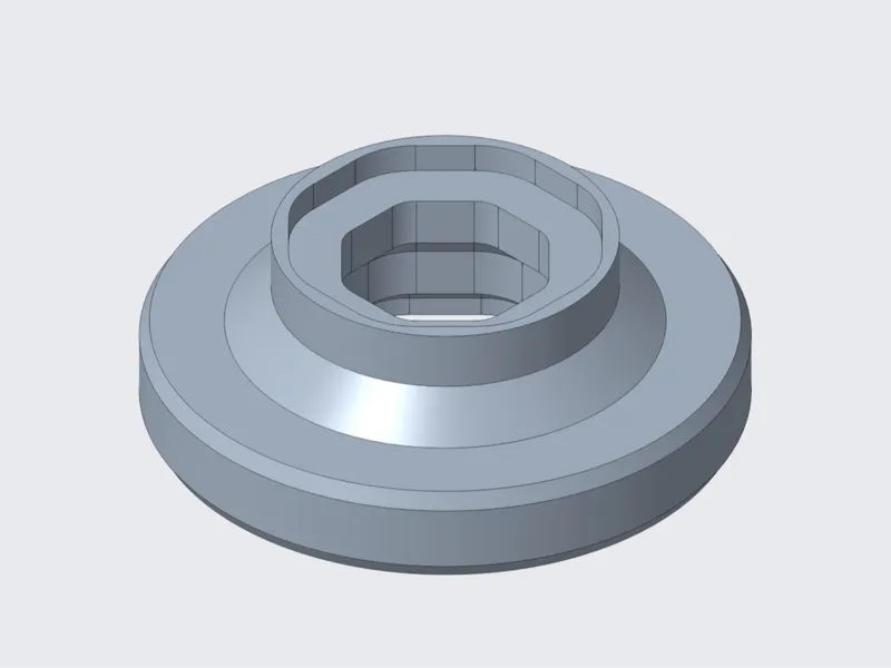 Bambulab P1S Y1C AMS Spool Holder Wheel Remix