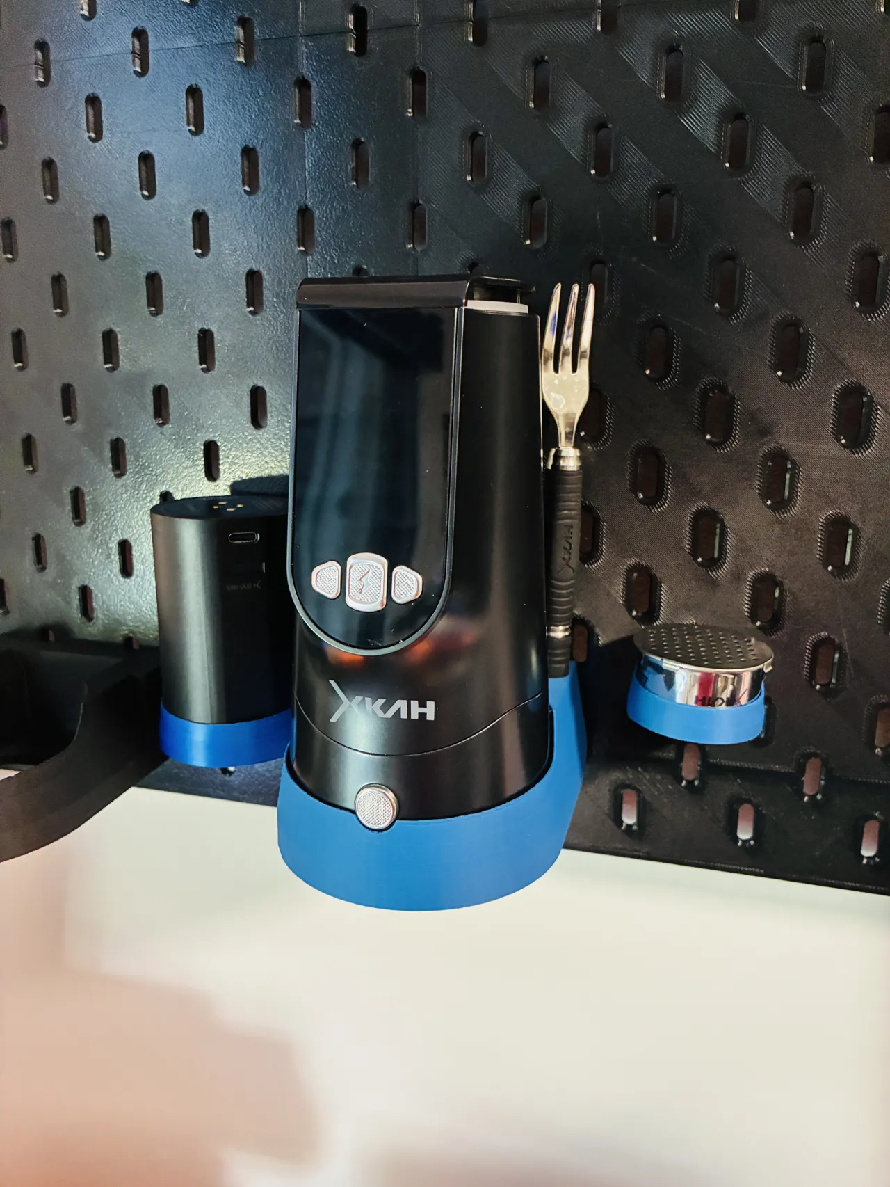 Ikea Skadis Halterung für XKAH Pro + Gabel view 2