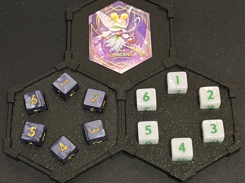 Lorcana Dice Display for lore counter display