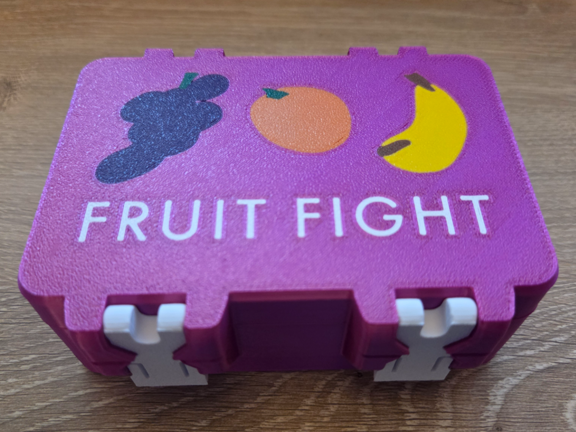 Fruit Fight card game - SnapLock Box