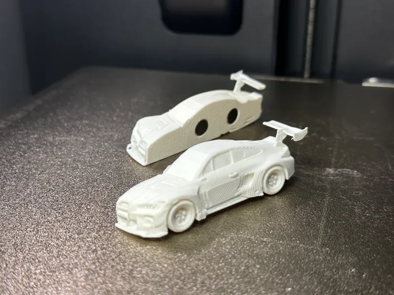 磁吸半剖 BMW M4 GT3｜可合体 · 可当冰箱贴 · 直接打印