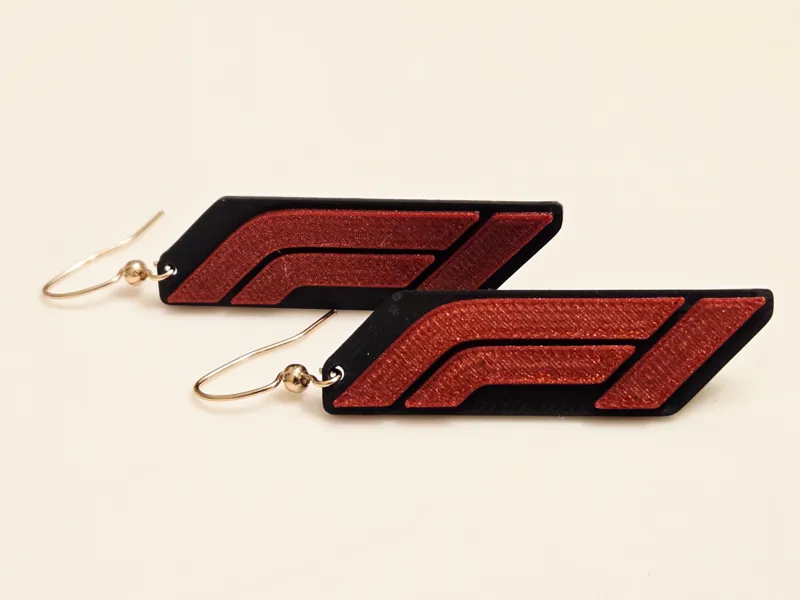 F1 Logo Earrings