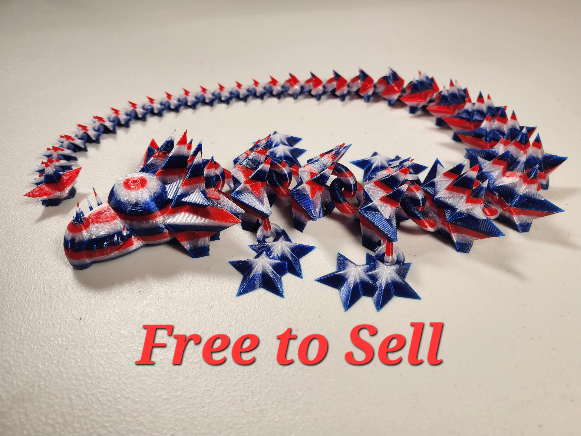 Articulated Star Dragon Free To Sell Scalable