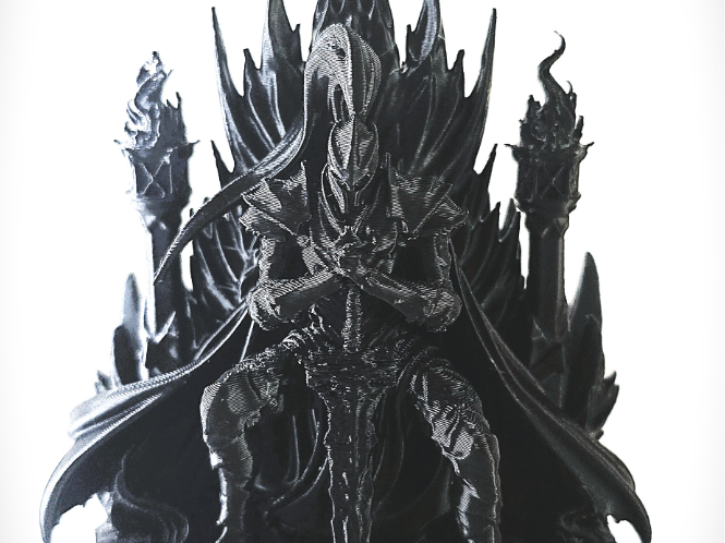 Shadow Knight Igris Throne Diorama(Solo Leveling) 