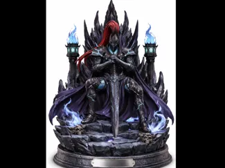 Shadow Knight Igris Throne Diorama(Solo Leveling) 
